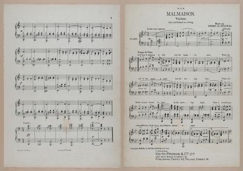 E300 - Sheet Music Scottish Lancers - i6709-6710