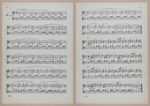 E300 - Sheet Music Scottish Lancers - i6713-6714