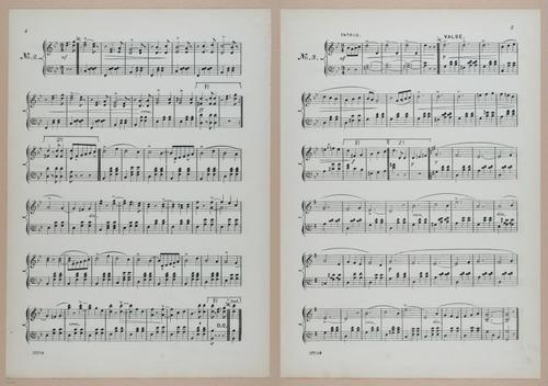 E300 - Sheet Music Scottish Lancers - i6715-6716