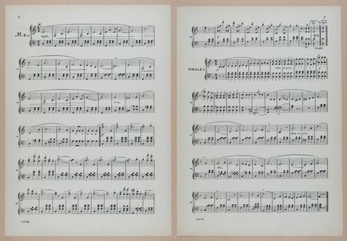 E300 - Sheet Music Scottish Lancers - i6717-6718