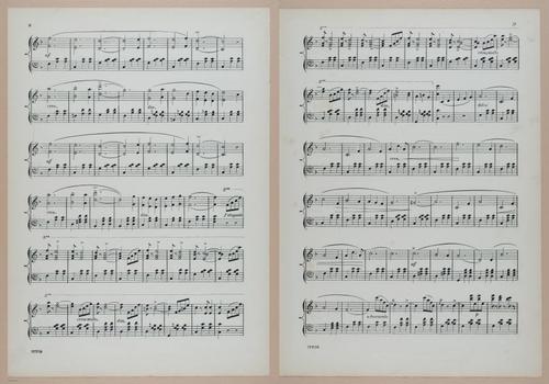 E300 - Sheet Music Scottish Lancers - i6719-6720