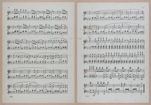 E300 - Sheet Music Scottish Lancers - i6721-6722
