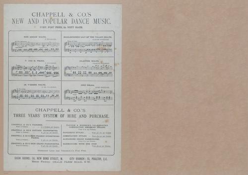 E300 - Sheet Music Scottish Lancers - i6723