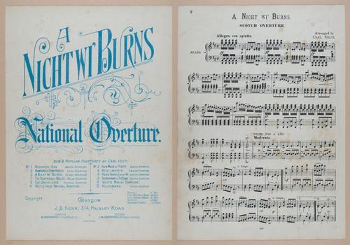 E300 - Sheet Music Scottish Lancers - i6724-6725