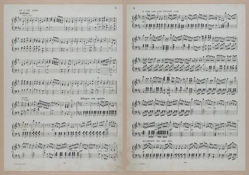 E300 - Sheet Music Scottish Lancers - i6728-6729