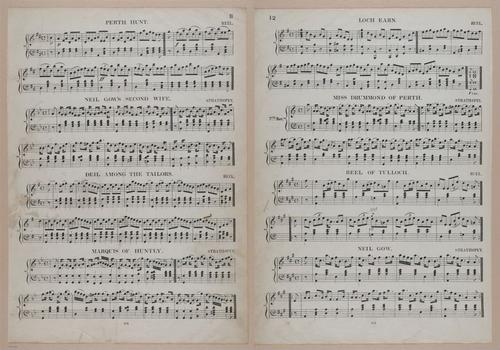 E300 - Sheet Music Scottish Lancers - i6744-6745