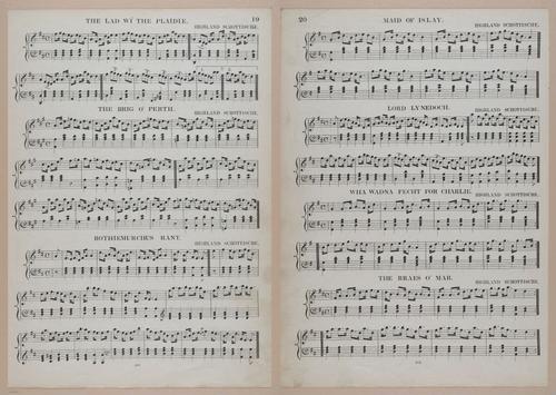E300 - Sheet Music Scottish Lancers - i6752-6753