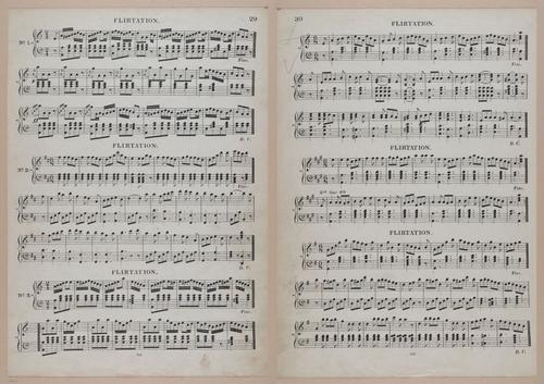 E300 - Sheet Music Scottish Lancers - i6762-6763