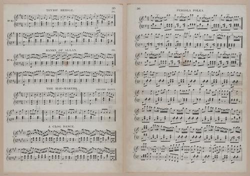 E300 - Sheet Music Scottish Lancers - i6768-6769