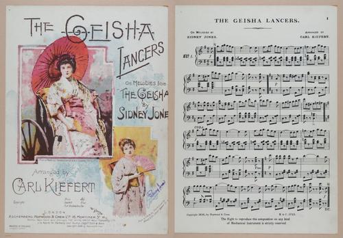 E300 - Sheet Music Scottish Lancers - i6772-6773
