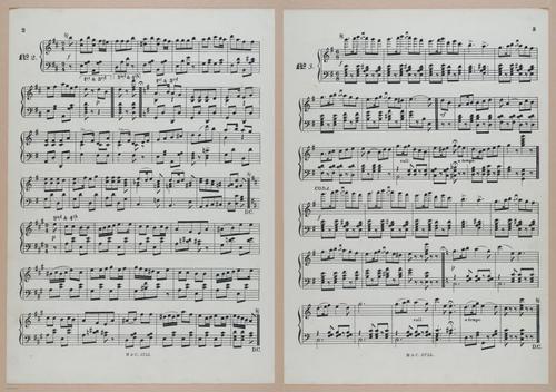 E300 - Sheet Music Scottish Lancers - i6774-6775