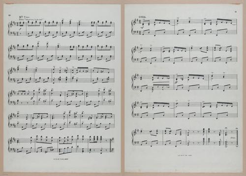 E300 - Sheet Music Scottish Lancers - i6818-6819