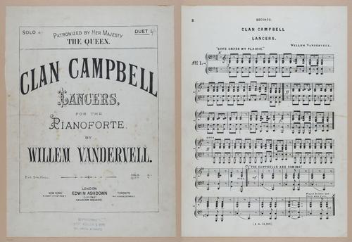 E300 - Sheet Music Scottish Lancers - i6821-6822