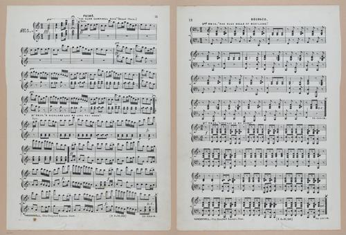 E300 - Sheet Music Scottish Lancers - i6831-6832