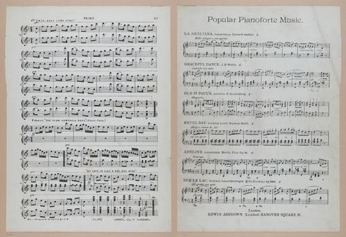 E300 - Sheet Music Scottish Lancers - i6835-6836
