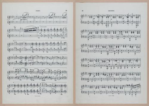 E300 - Sheet Music Scottish Lancers - i6851-6852