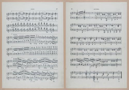 E300 - Sheet Music Scottish Lancers - i6853-6854