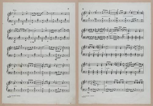 E300 - Sheet Music Scottish Lancers - i6628-6629
