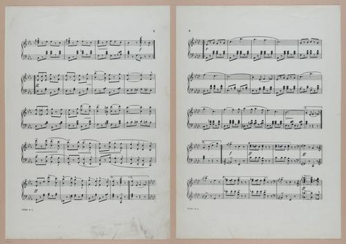 E300 - Sheet Music Scottish Lancers - i6636-6637