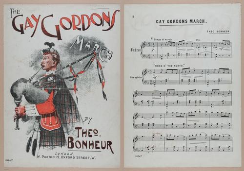 E300 - Sheet Music Scottish Lancers - i6640-6641