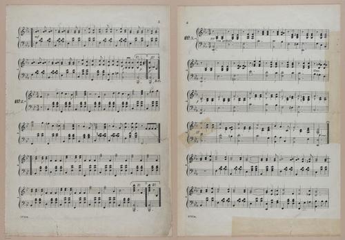 E300 - Sheet Music Scottish Lancers - i6661-6662