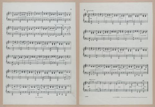 E300 - Sheet Music Scottish Lancers - i6697-6698