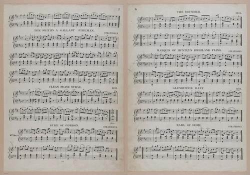 E300 - Sheet Music Scottish Lancers - i6740-6741