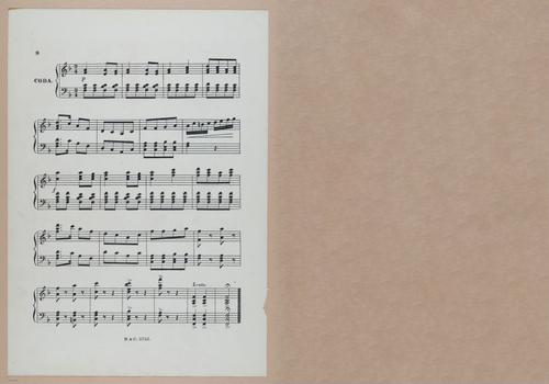 E300 - Sheet Music Scottish Lancers - i6780