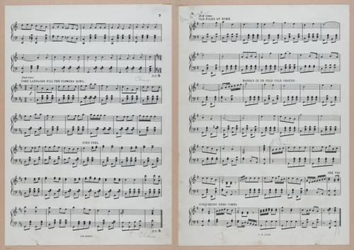 E300 - Sheet Music Scottish Lancers - i6787-6788