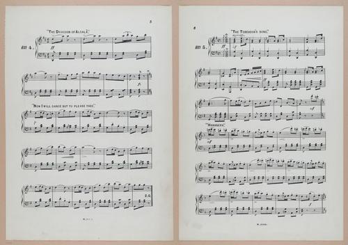 E300 - Sheet Music Scottish Lancers - i6796-6797