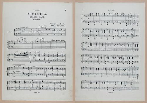 E300 - Sheet Music Scottish Lancers - i6839-6840