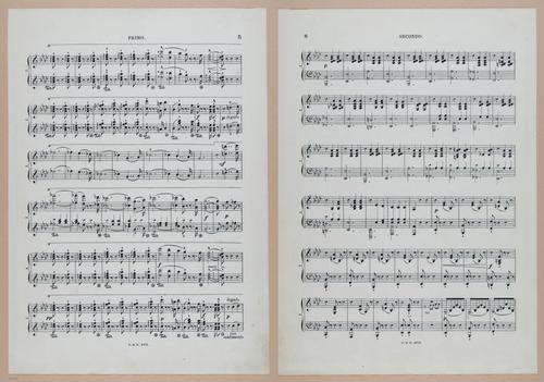 E300 - Sheet Music Scottish Lancers - i6841-6842