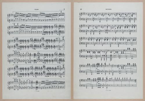 E300 - Sheet Music Scottish Lancers - i6845-6846