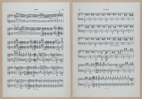 E300 - Sheet Music Scottish Lancers - i6847-6848