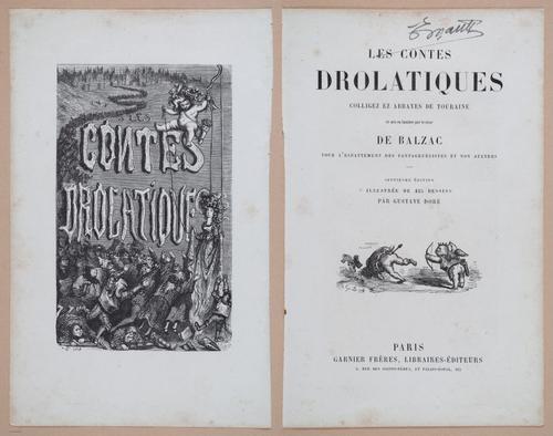Les Contes Drolatiques (Droll Stories) - 1855