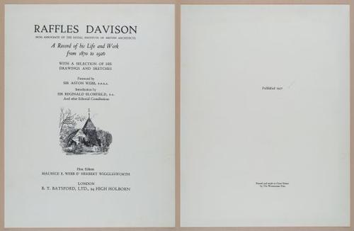 E310 - Raffles Davison 1927 - 8274-8275