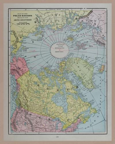 E198 - Northwest Passage, Arctic & North America - 1740