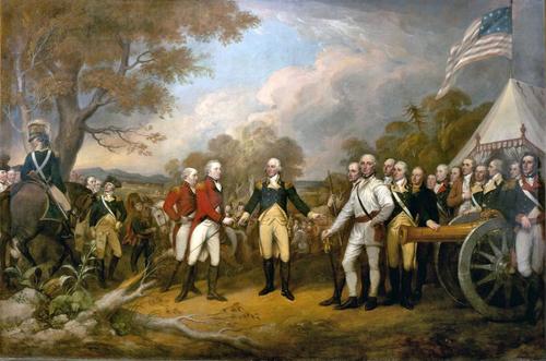 E195 - Surrender at Saratoga of General Burgoyne