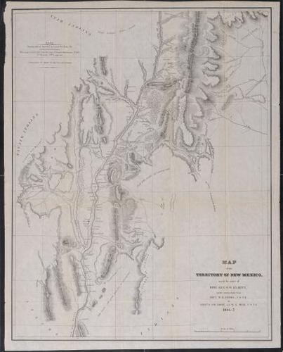 1846 Abert and Peck Western US