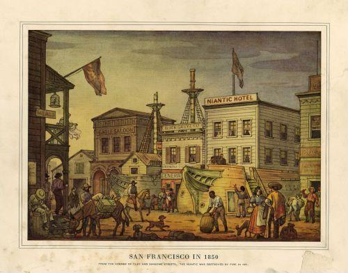 San Francisco Hotel Niantic - 1850