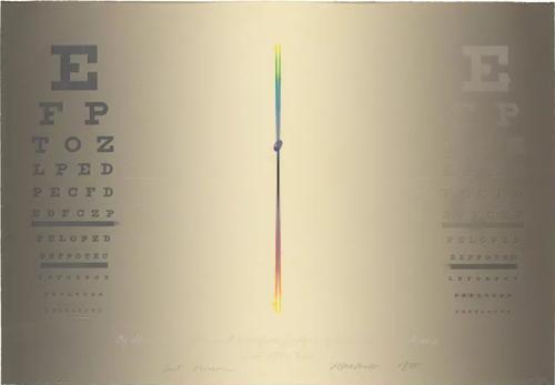 E264 - Test Mirror, Shusaka Arakawa, 1975 - from Harold Zlot