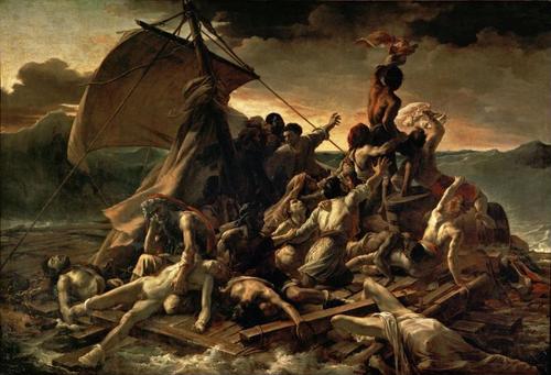 The Raft of Medusa, Theodore Gericault, 1818-1819 - from Douglas Tulley
