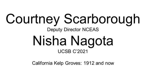 Courtney Scarborough and Nisha Nagota - October 24 2020