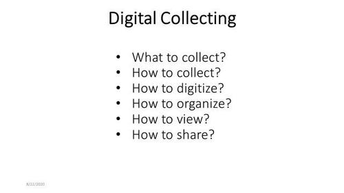 E51 - Digital Collecting