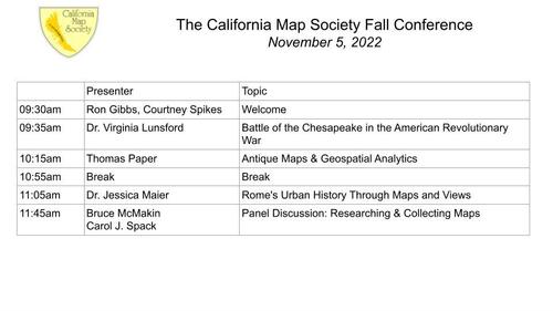 E324 - CMS Fall Conference 2022 - Intro