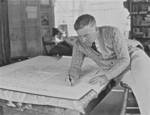 E101 - Jo Mora drawing