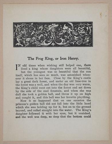 E328 - Fairy Tales by the Brothers Grimm - i10036