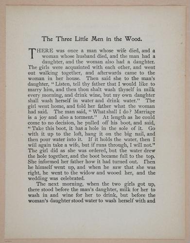E328 - Fairy Tales by the Brothers Grimm - i10049