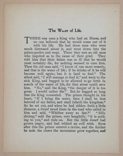 E328 - Fairy Tales by the Brothers Grimm - i10086
