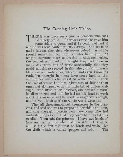 E328 - Fairy Tales by the Brothers Grimm - i10091